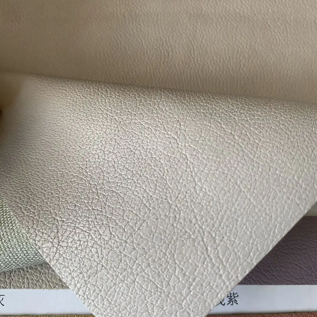 
Many colors choose 45%pu and55% cotton PU Leather Fabric for Clothing Jacket and coat 