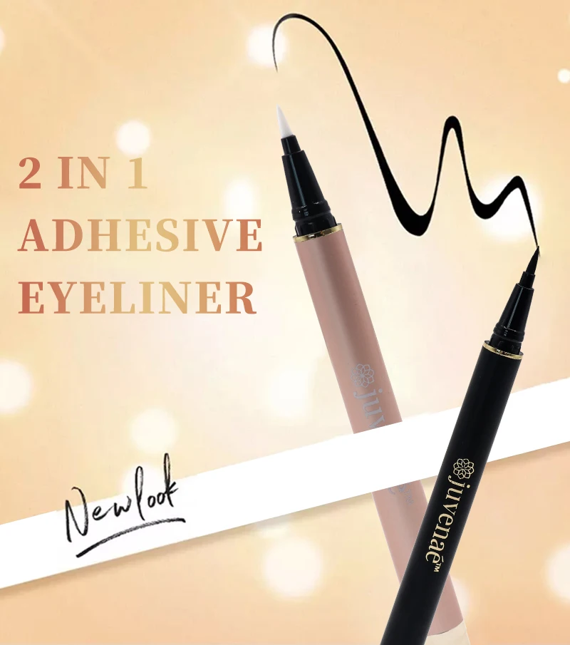 Thamel Professional Msds Cpsr Waterproof Long Lasting 2 In 1 Adhesive Eyelash Glue Latex Free Tube Eyeliner Oem
