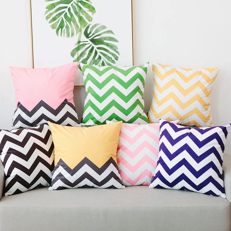 Wholesale super Soft cozy comfort customized sofa and bed indoor and outdoor pillow case cushion cover for home decor