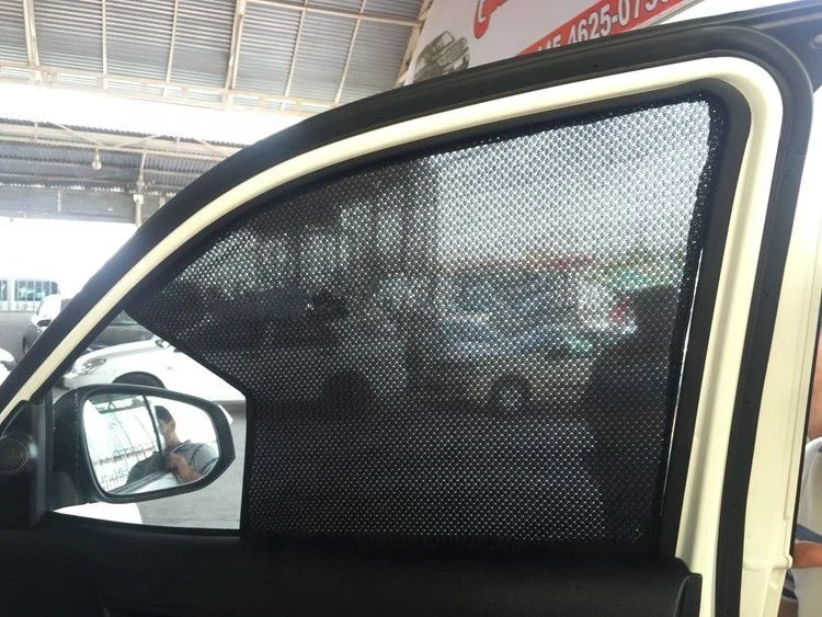 Wholesale Magnetic Car Sunshade for Toyota Car Mesh Sun Shade Car Side Window Curtain 4 Pcs/set -cyb