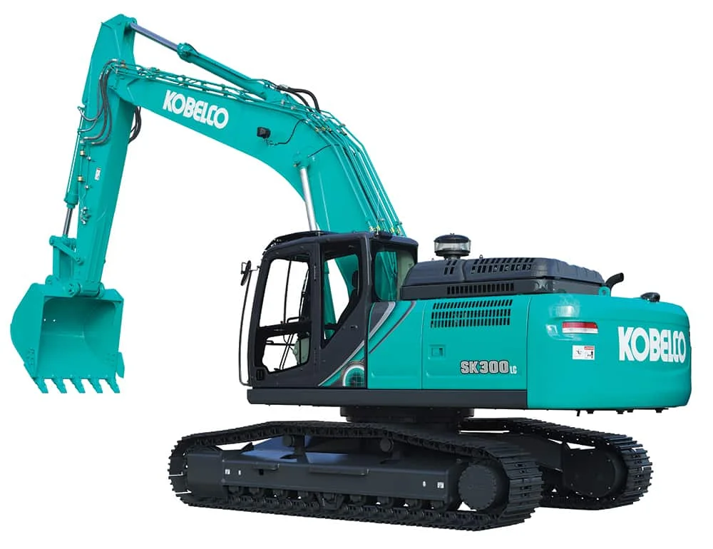 Оригинальный большой экскаватор Kobelco sk300 продано 30 тонн подержанной японской строительной техники