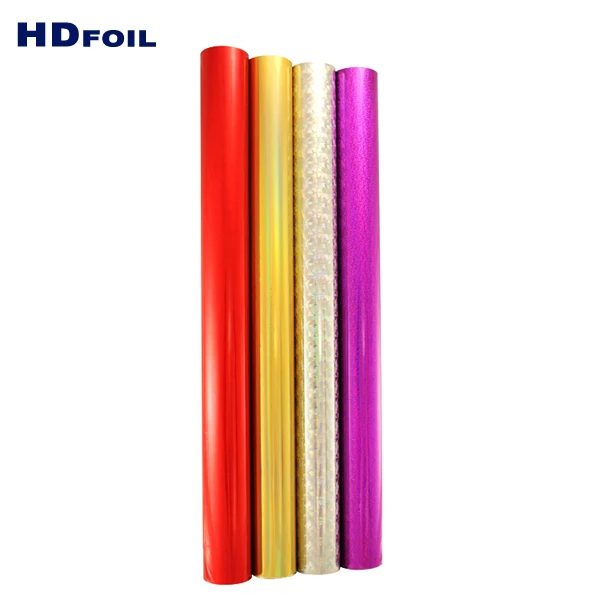 Factory Direct Price Low MOQ Gold Sliver Wine Boxes Book Cover Printing Seamless Holographic Foil