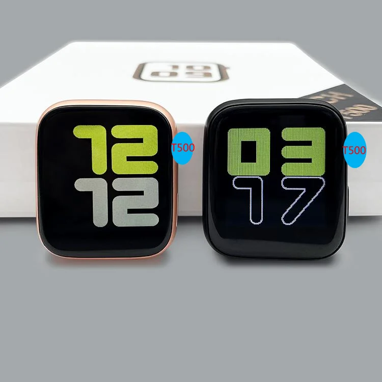 2021 New Arrival T500 Smartwatch series 6 7 sleep tracker BT Call 1.44 INCH Full Touch Fitness Smart Watch w26 y68 hw22 pro