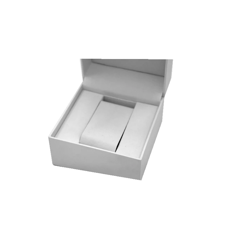 100% Factory Custom 1 Slot Simple Packing Cardboard Paper Gift Packaging Single Watch Box
