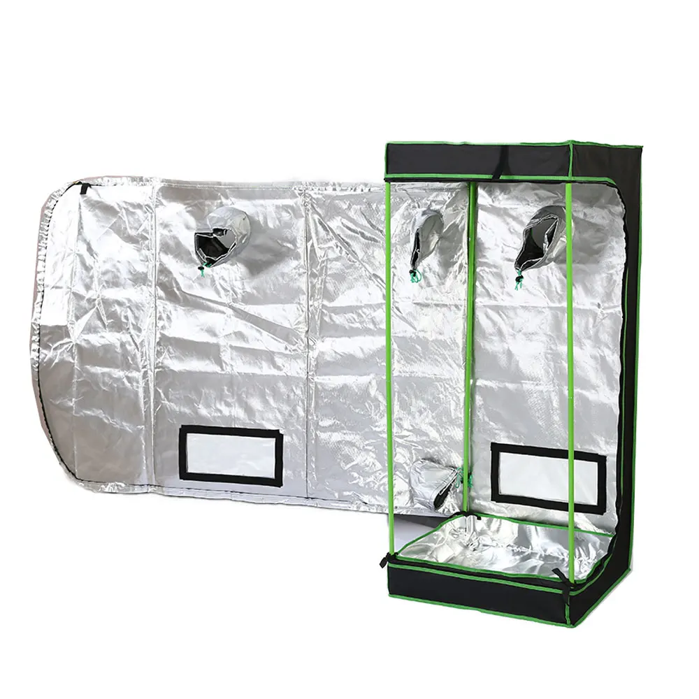 60x60x120 plant grow set complete grow tent kit led mylar cheap indoor complete grow kit grow tent full kit for sale