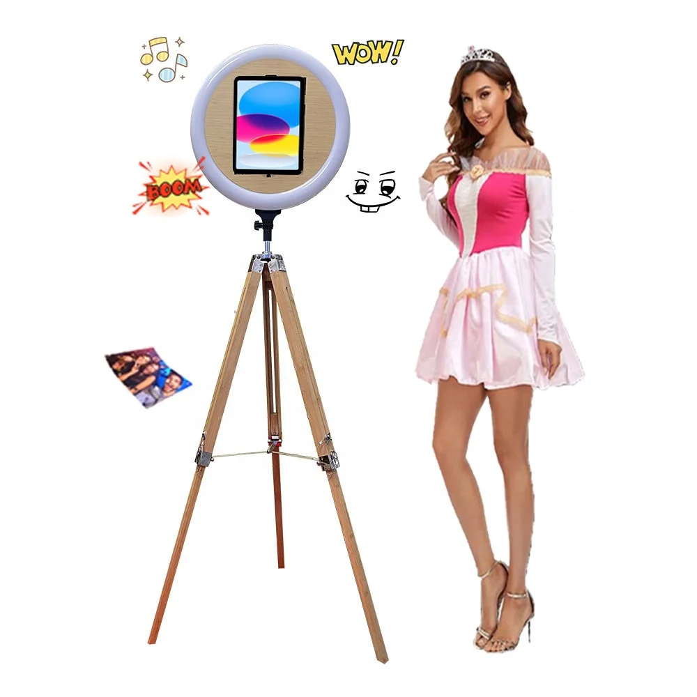 2024 Machine Mini Selfie Touch Screen Magic Portable Photo Booth Wholesale Mirror Photo Booth