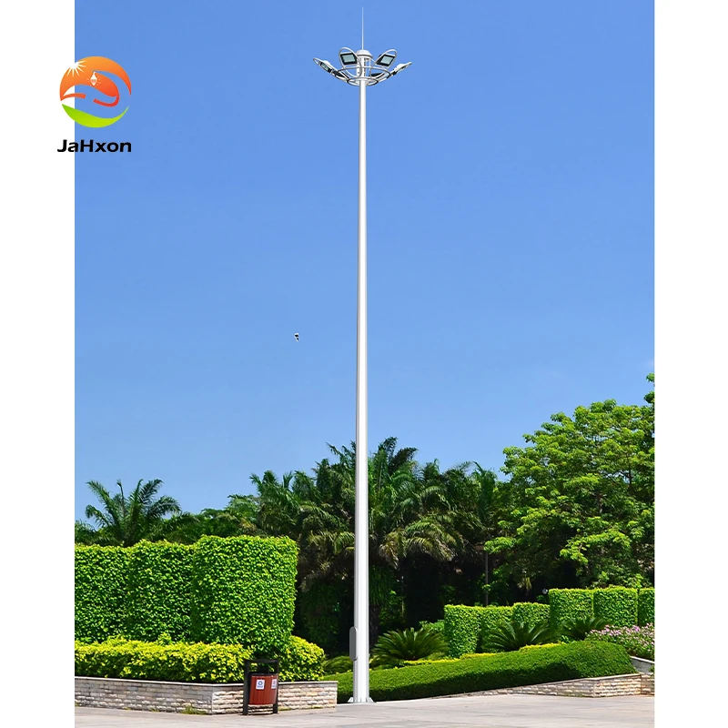 Outdoor Garden Stadium Street High Mast Light Pole Aluminum LED Lamp Lighting pole in stock
