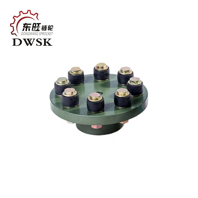 High transmission efficiency 90-630 FCL rubber bush flexible coupling