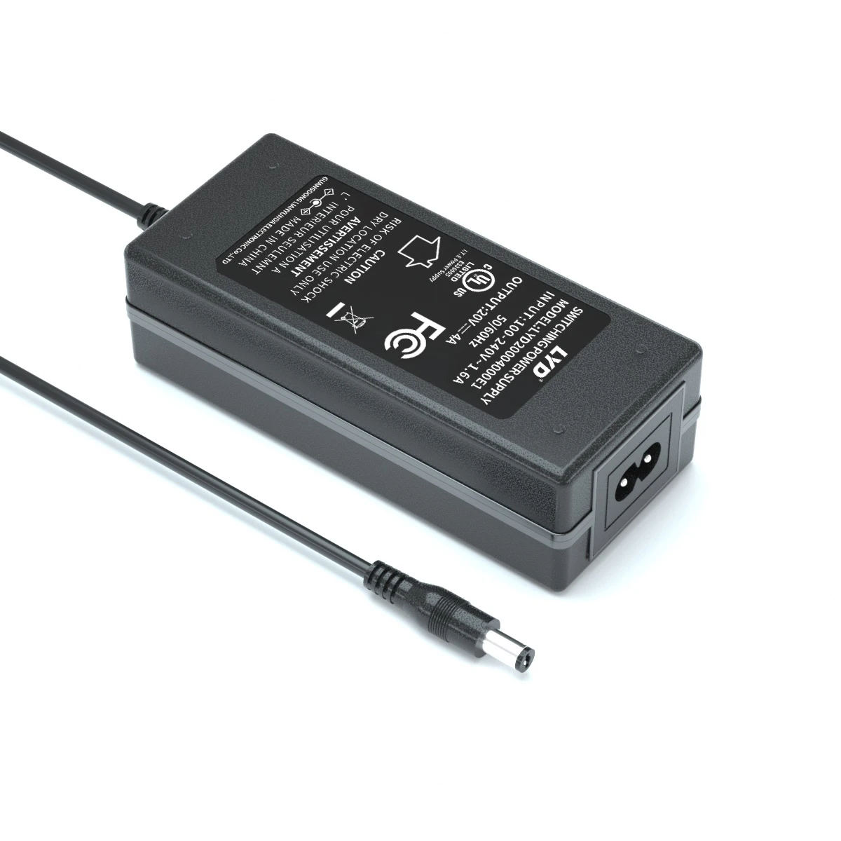 Laptop power adapter 19V 4.17A  20 volt 4amp power supply charger 80w ac/dc adaptor with CE CB GS BS PSE