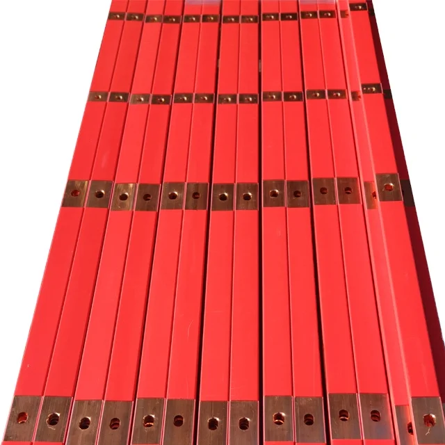 Factory Price Insulated Pure Copper Busbars - Copper Insulated Bus bars Bended and Shaped on Customer Drawing