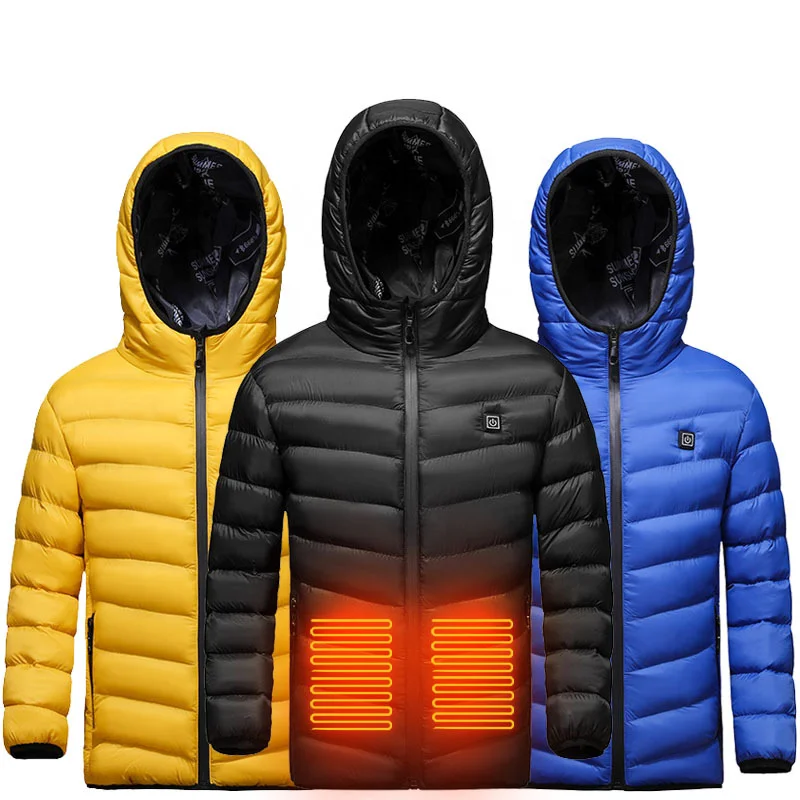 2024 Outdoor Thermal Clothing for Children shopify Intelligent Usb Rechargeable Battery Thermal Heating Down Vest