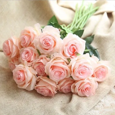 Shininglife Brand Rose artificial wall flower table wedding decoration artificial flowers rose