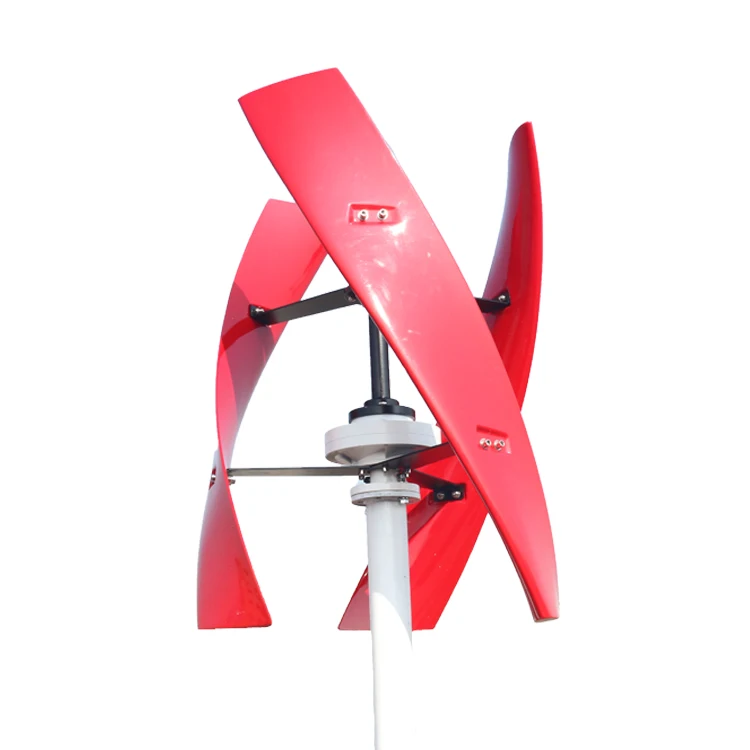 High Efficiency Wind Mill Silent Operation 600w Vertical Axis Wind Turbine 12v 24v 48v Generator 3 Blades with off Grid System
