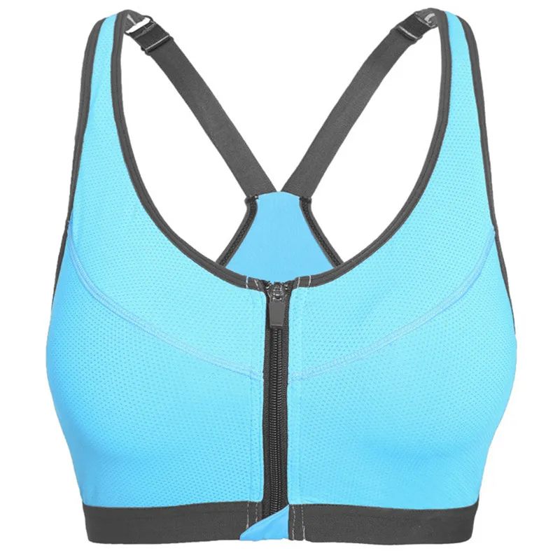 High-strength Woman Professional Shockproof Yoga Without Steel Ring Running Sports Bra