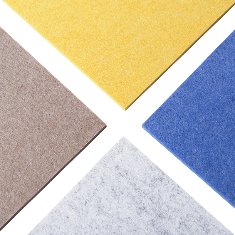 Decorative Cinema Curved Polyester fiber Soundproof Panels Ceiling Acoustic Panels