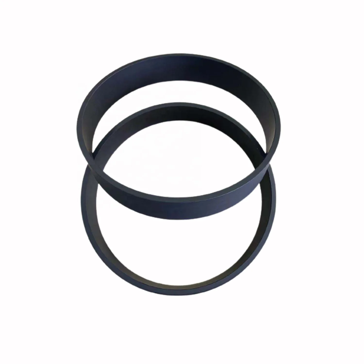 Non-standard Customized PTFE Piston Ring Guide Support Sealing Ring Black