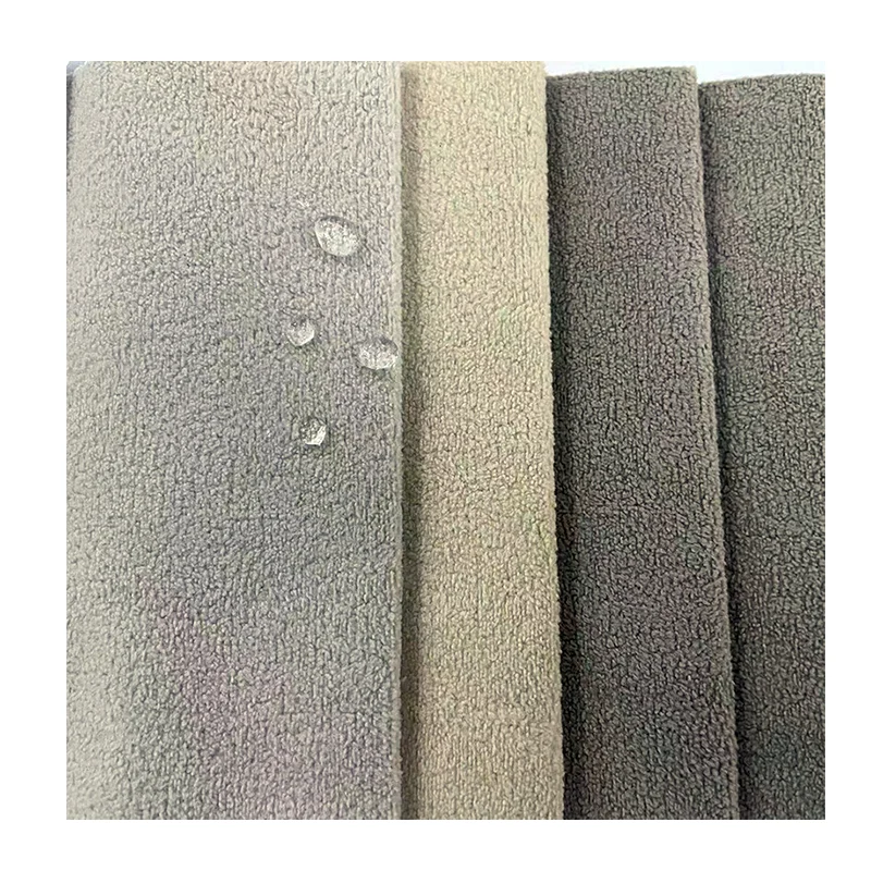 240GSM waterproof plush velvet fabric velvet fabric material for upholstery