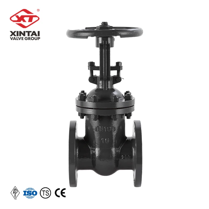 Z41H-16C Water Oil Gas DN100 Rising Stem Carbon Cast Steel WCB Flanged GOST Gate Valve with Handwheel