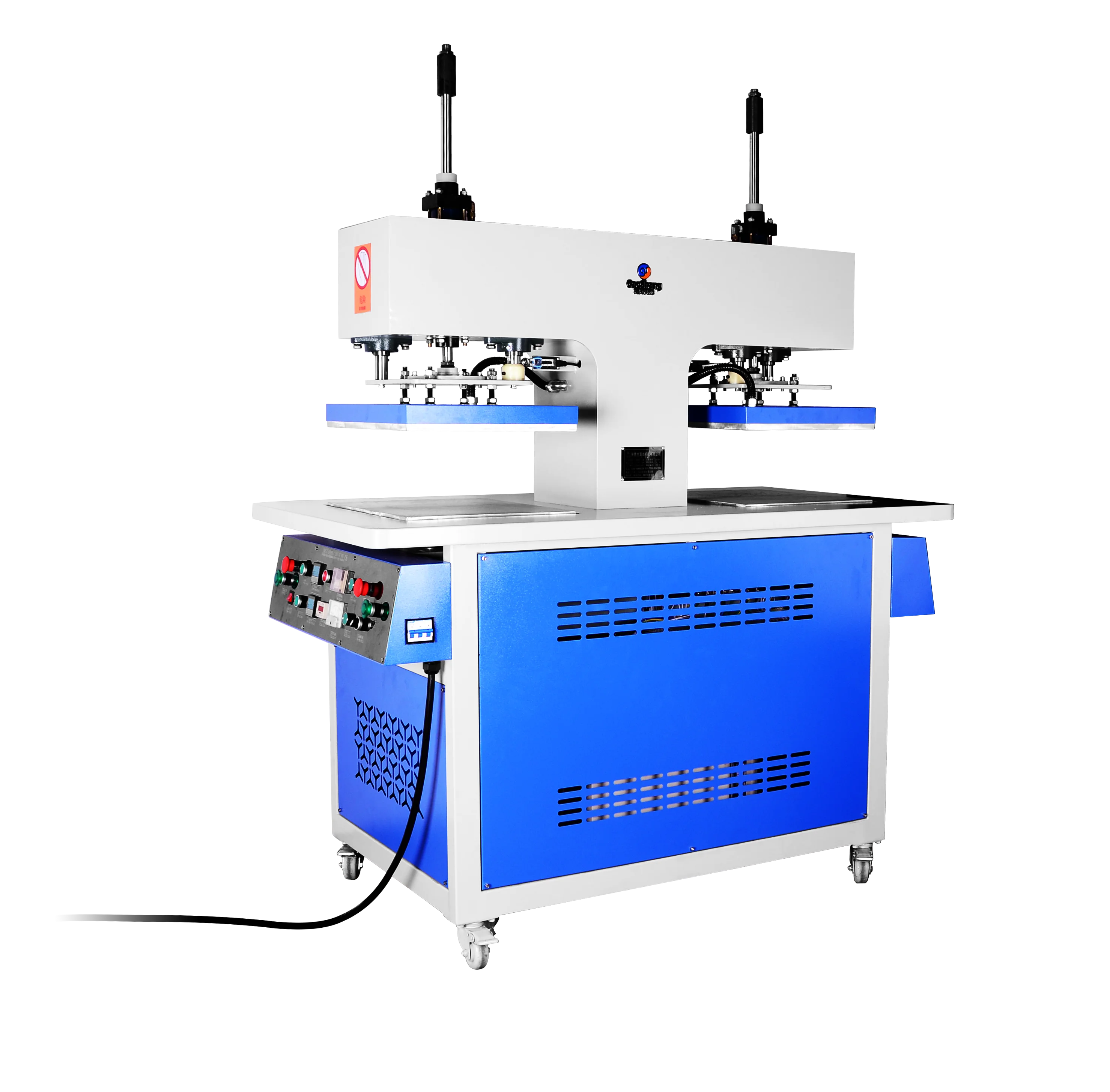 Factory Hydraulic Double-heating T-Shirt Print Machine 3D Concave and Convex Embossing Machine 3D Stamps for Leather Clothes
