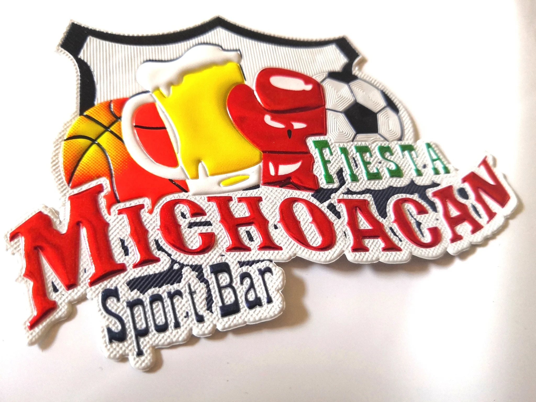 Spain 3D TPU Rubber Sport Heat Press Heat Transfer Label for Clothing Jersey Bags Hats Football Team Patch Al Na