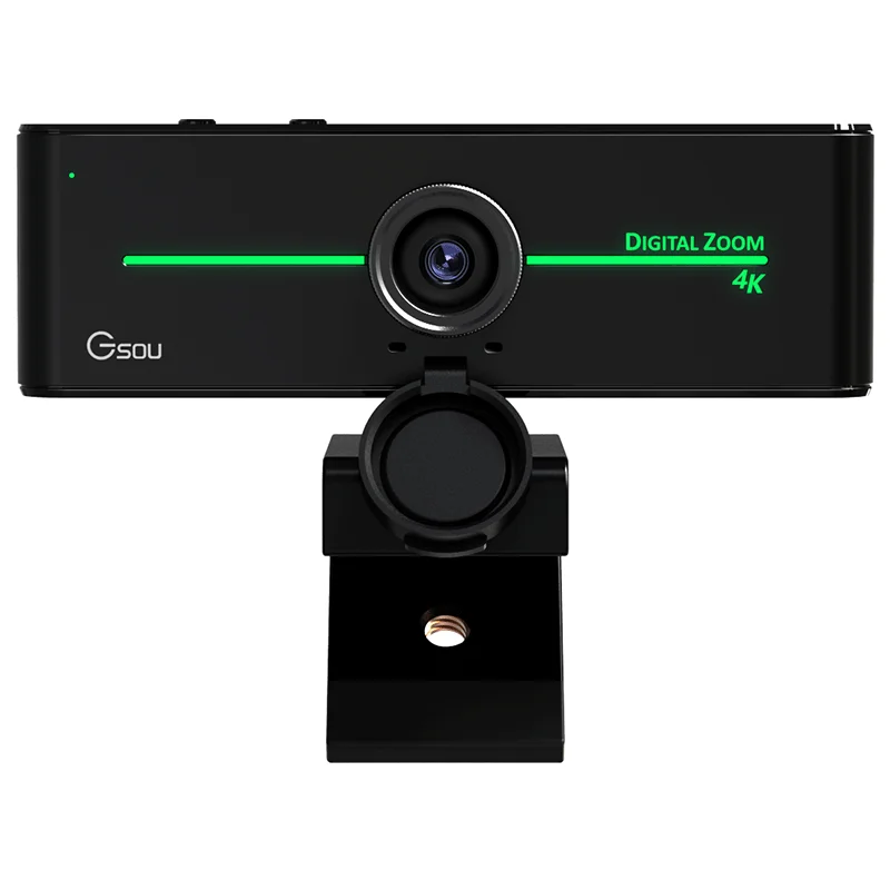 Gsou USB 4K Web cam With Microphone manualfocus for PC Full HD Web Camera 2K 4K 1080p 8mp Webcam