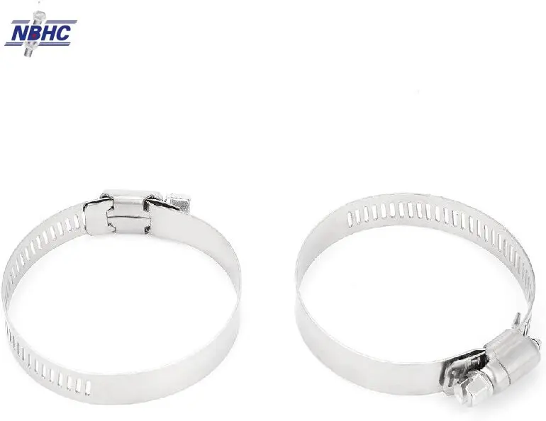 NBHC001CL Worm Drive Hose Clamps-spring 316 stainless steel hose clamp