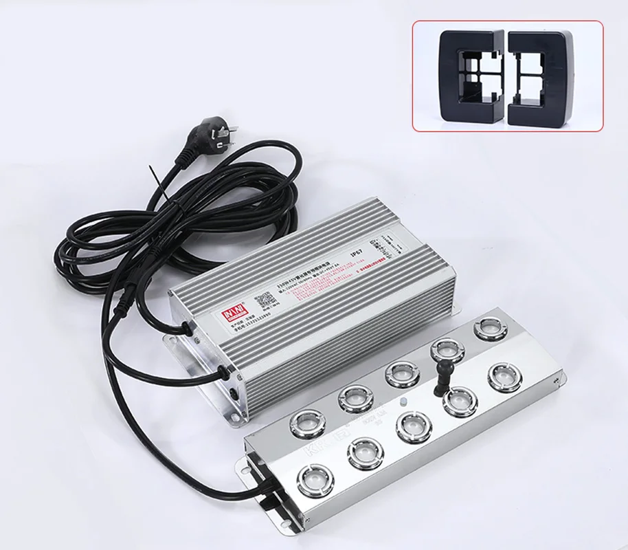 Ультразвуковой мини-увлажнитель с 10 головками для увлажнения грибов