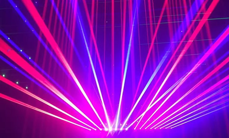  Качественное производство Beamlaser 2400 МВт диско rgb лазерные