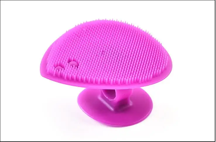 
Silicone Facial Cleansing Brush Manual Face Brush Pore Deep Cleaner Girl Face Wash Brush 