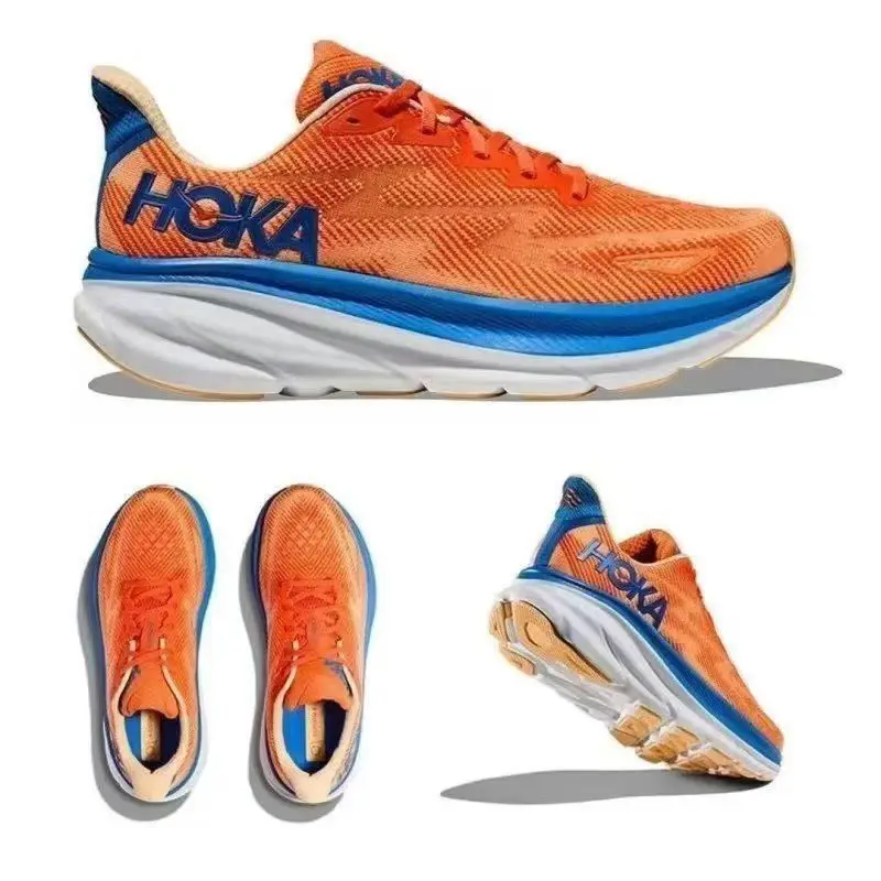 Original Hokas Shoes One With Box Sport Running Carbon Outdoor Men Women Bondi 8 Clifton 9 Designer Luxury Brand Shoes Sneaker
