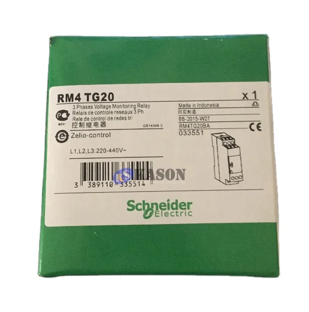 RM4TG20 3 фазовое управление реле 3P RM4-TG20