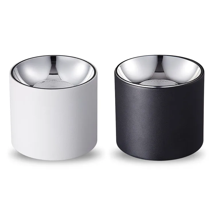 18w 24w 30w 4x4 Ip20 Indoor Wall Adjustable Gimbal Track Celling Square Led COB Spot Lights