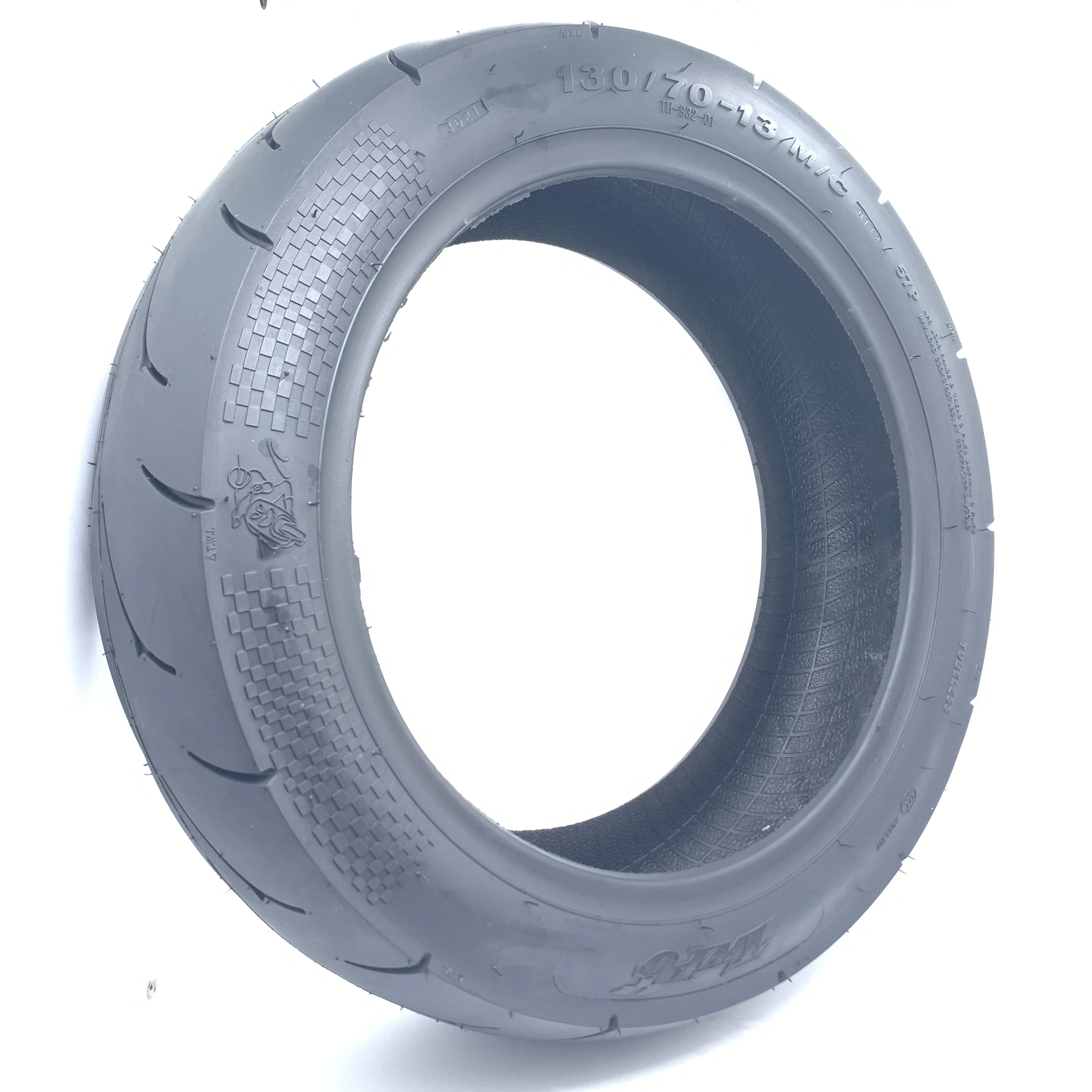 TWPO Classic pattern modified semi-hot melt tire size 130-70-13