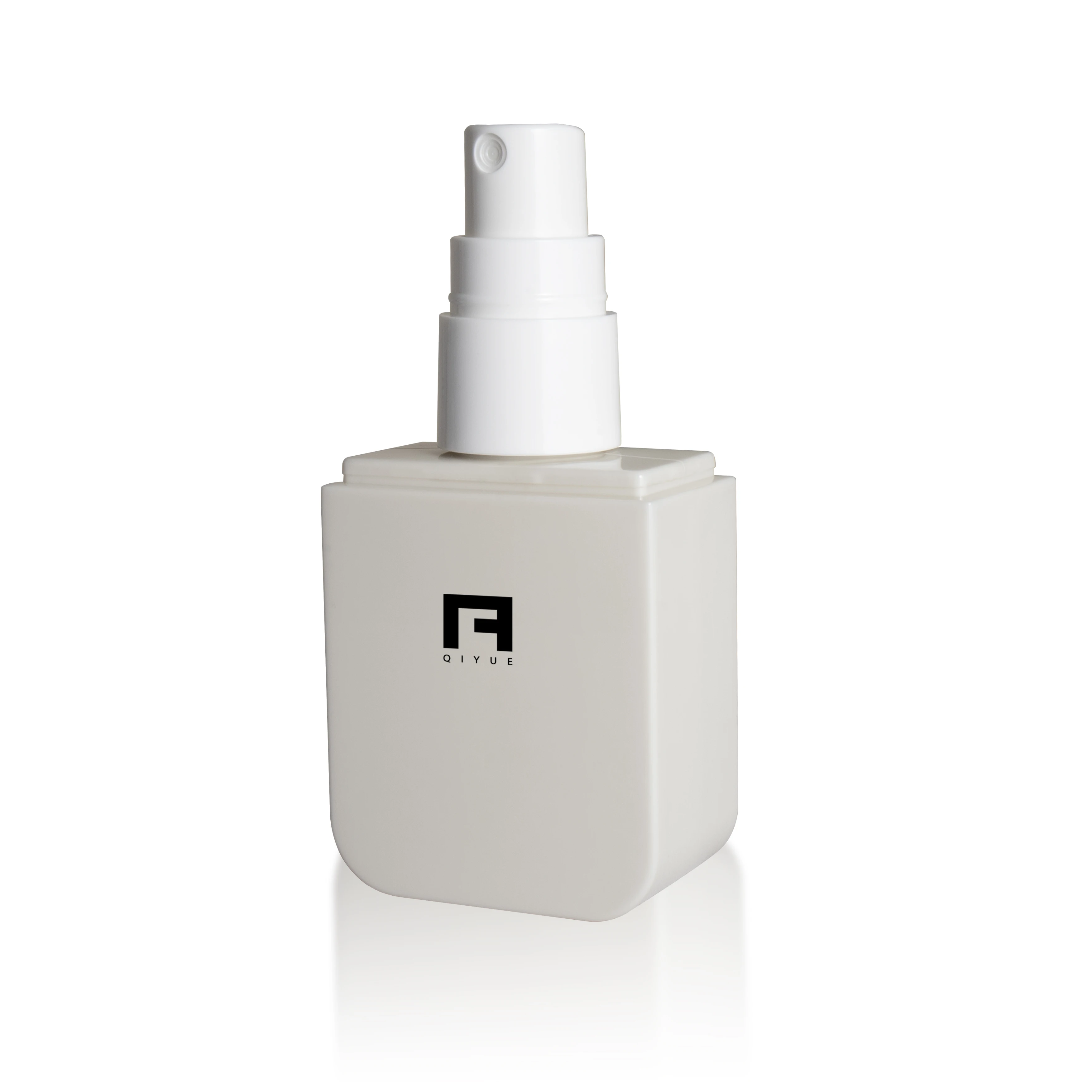 50ml 60ml black flat square cosmetic bottles mist spray bottle round and square portable plastic spray bottle