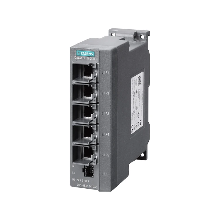 New original 1P 6GK5005-0BA10-1CA3 SCALANCE X005EEC 6GK50050BA101CA3 SIEMENS Electrical switch modules