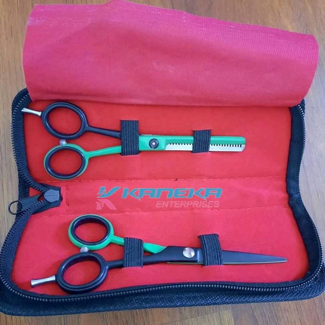 professional hair scissors cut hair cutting salon scissor purple color barber thinning shears hairdressing scissors set