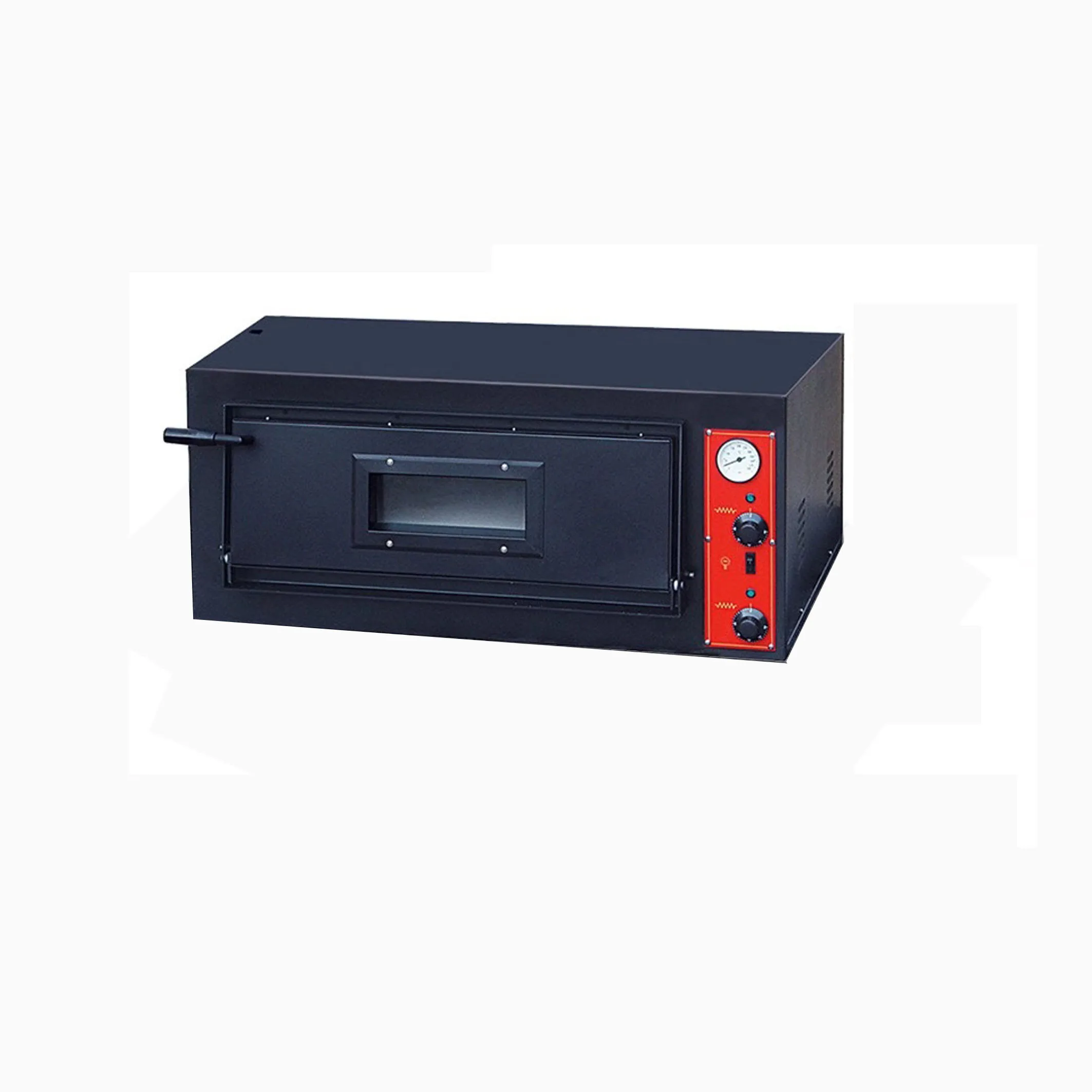 Professional Chain Type Conveyor Belt 2 Layer Pizza Oven For Egg Tart