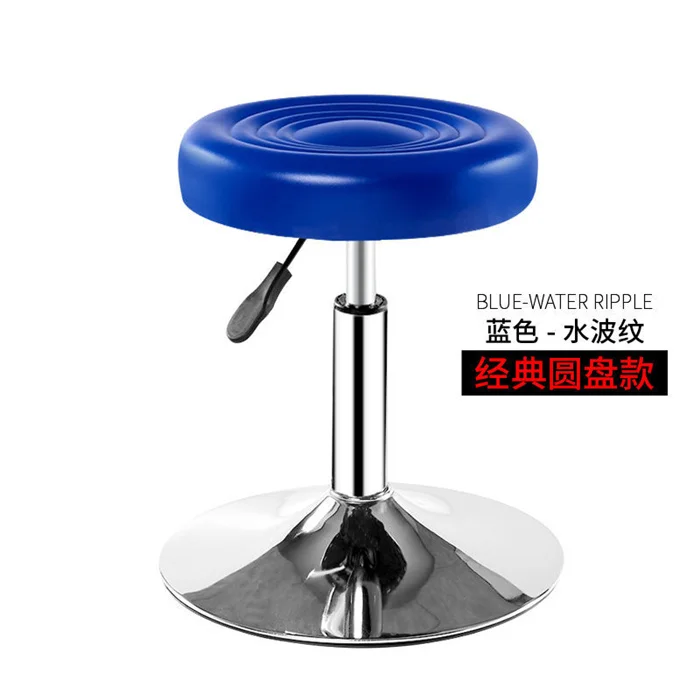 Beauty Salon Equipment Hairdressing Funiture Adjustable Hydraulic Barber Rolling Stool Beauty Chair For Hair Cut