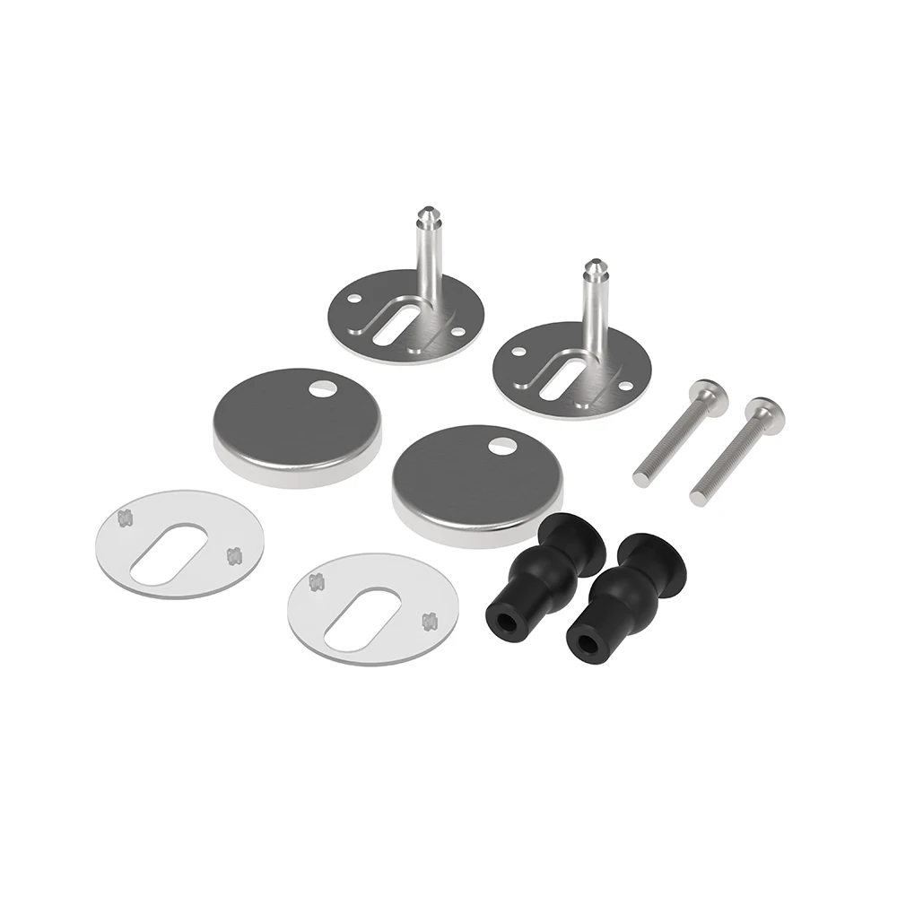 Top fixing for toilet seat cover toilet seat hinges