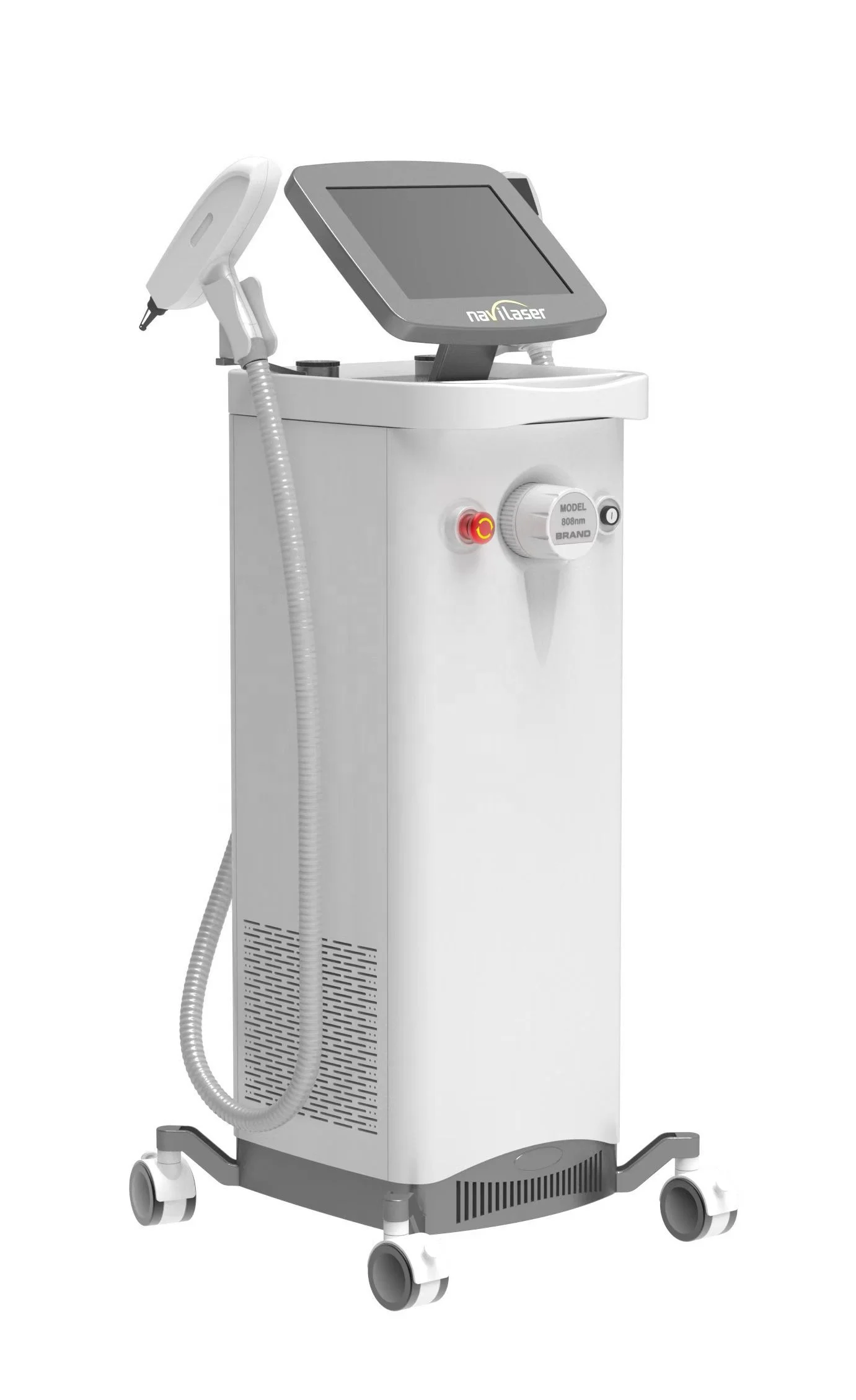 Newest Triple Wavelength 808nm&755nm&1064nm Stationary Diode Nd YAG Laser 2 in 1 Super Hair Removal Machine Factory Price