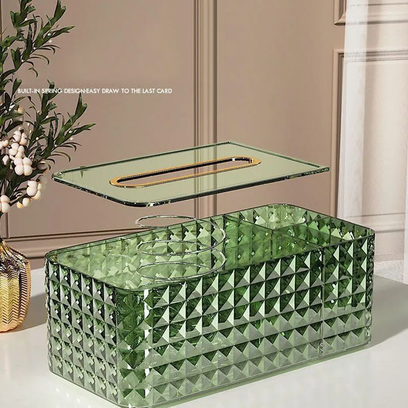 Contemporary Modern Wall-Mounted Plastic Toilet Paper Box Dispenser Contemporary Tissue Holder