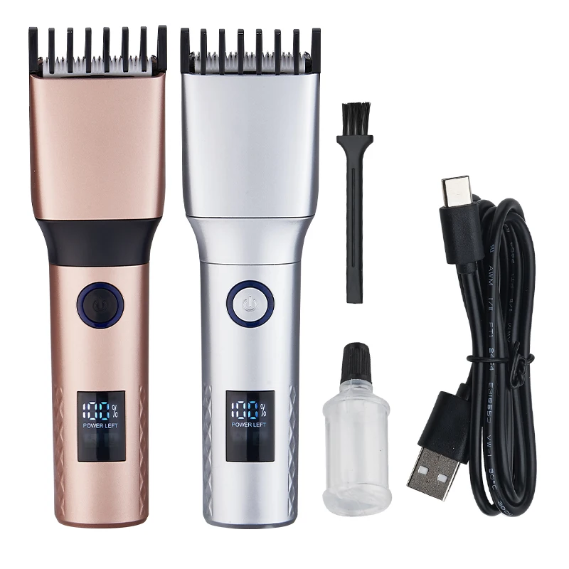 Shinon SH2608LCD Hair Clipper Powerful Professional Hair Clipper Electric Cutting  Trimmer Clipper Hair Dress Trimmer For Man