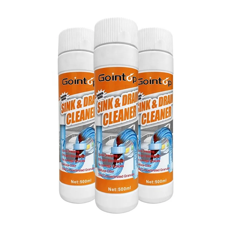 500ml/g Powder Liquid Bottle Household Toilet Kitchen Pipe Clogged Opener Dredging Cleaning Plumbing Sink And Drain Cleaner