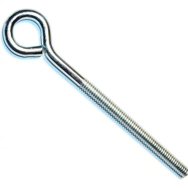 wholesale retail round head steel silver eyebolts for home improvement