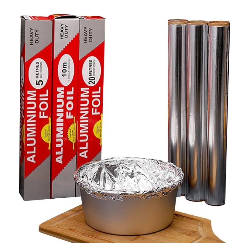 Kairui Kitchen Cooking Disposable Heat-resistant Tin Foil Oven Thickened Aluminum Foil Barbecue Baking Paper