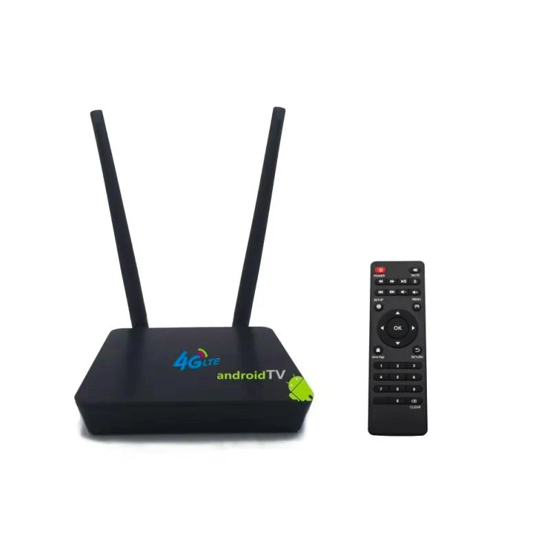  Android LTE OTT TV ott IP ТВ Декодер каналов кабельного телевидения 4G-LTE маршрутизатор 2 Гб оперативной памяти 16 ГБ строенной под S905X Quad 64-разрядный Cortex-A53 процессор 4K 4 аппарат не привязан к оператору сотовой связи Wi-Fi