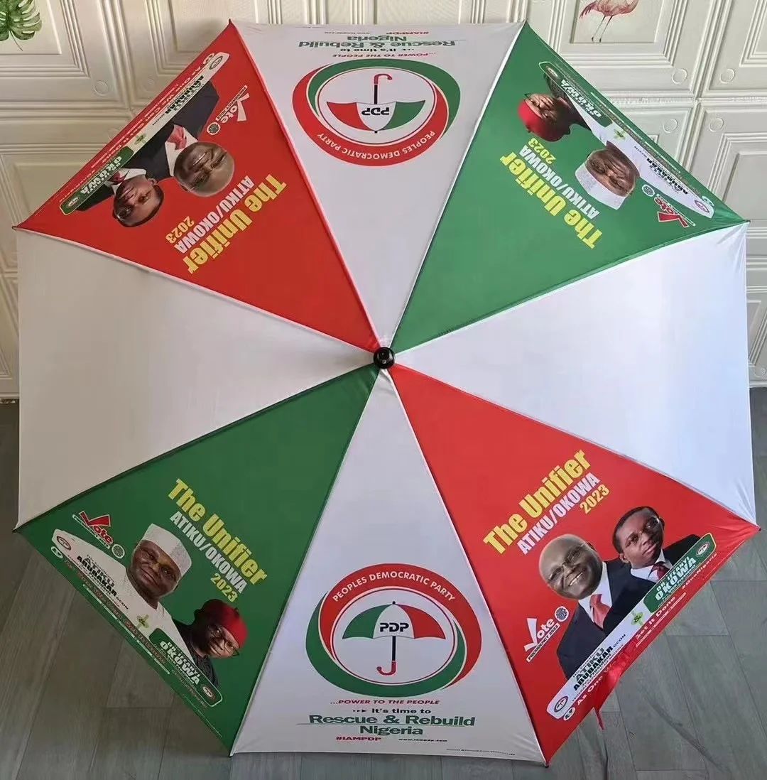 high quality golf advertising umbrella Print photo