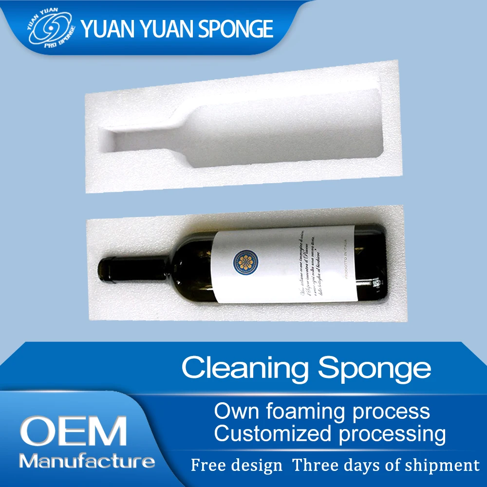 YuanYuan EPE PU EVA Wine Bottle Foam Packaging Foam Insert For Wine Glasses Sample Boxes With Foam Cut Outs