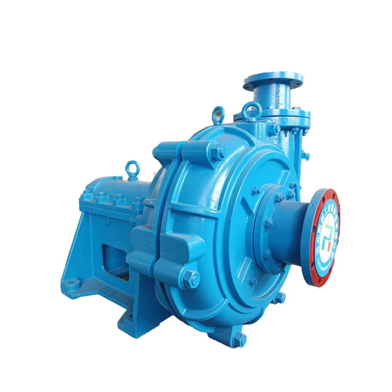 High Lift Diesel Slurry Pump for Sale High Pressure Booster Pump Horizontal Slurry Pumps