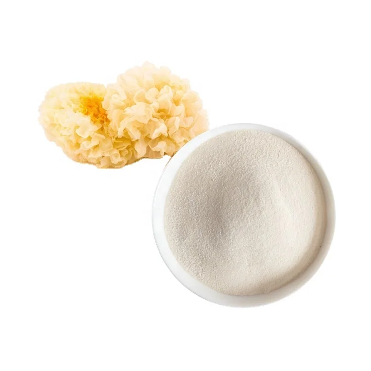 
Factory Supply Pure Natural Tremella Fuciformis Extract 30% Polysaccharides Tremella Extract 